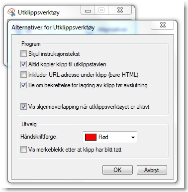 Under alternativer